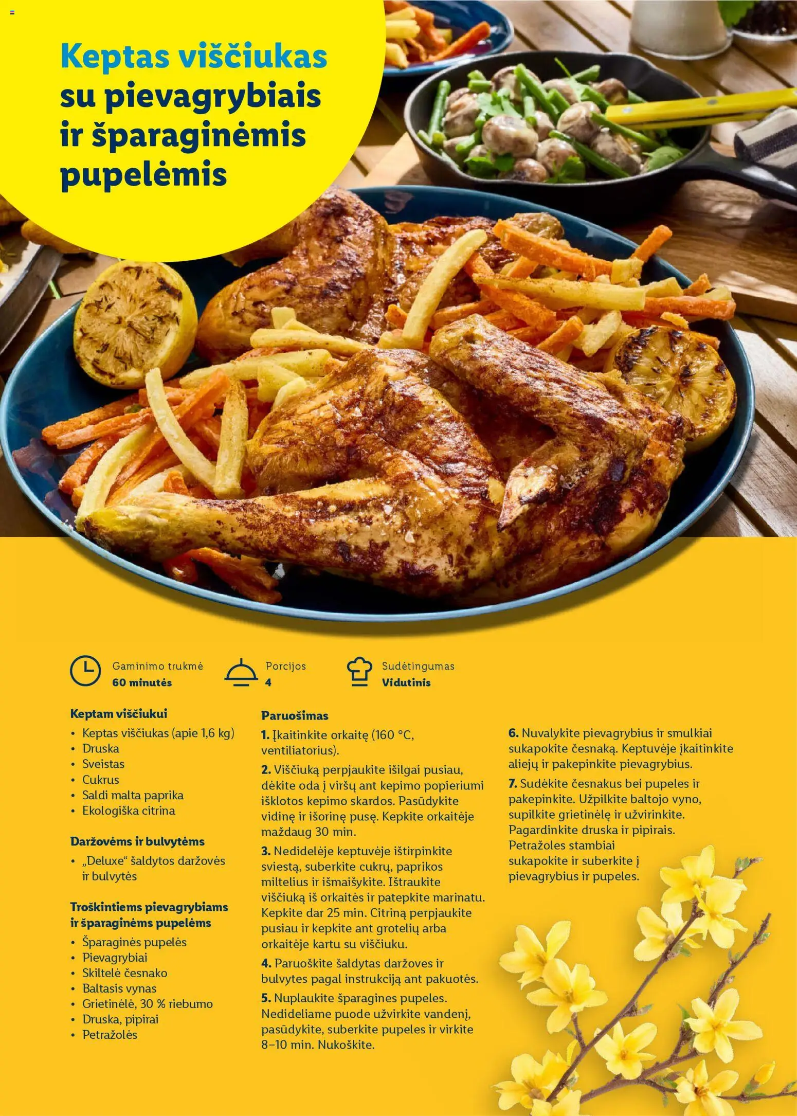 LIDL akcijos nuo 01.03.2026 | Puslapis: 88 | Prekių: Paprika, Pievagrybiai, Pupelės, Cukrus