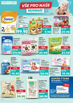 Náhled letáku VELTA TEA Dětský čaj, různé druhy, 40 g od 11.02.2026 | Strana: 44