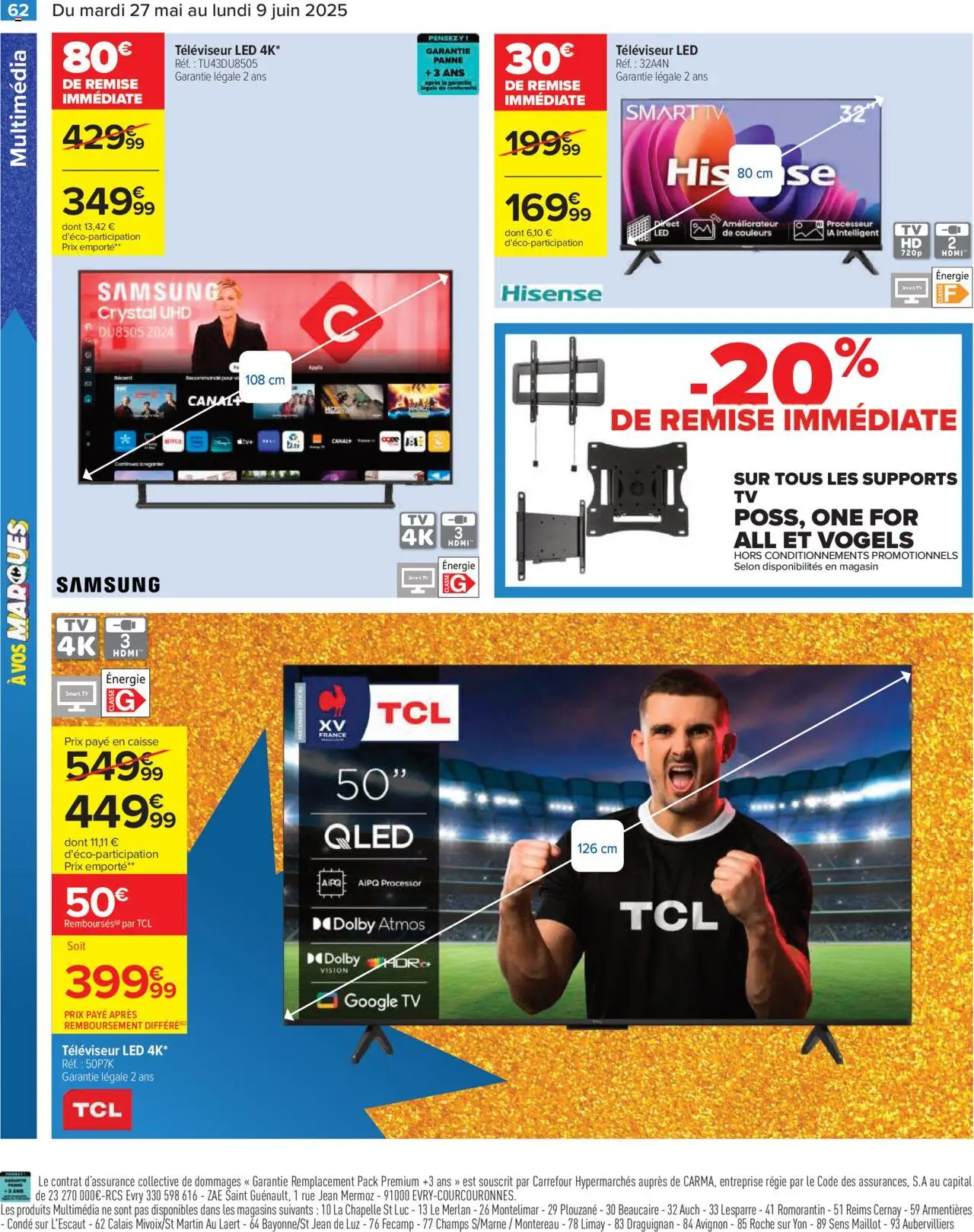  | Page: 64 | Produits: Télévision, Televiseur, Smart TV