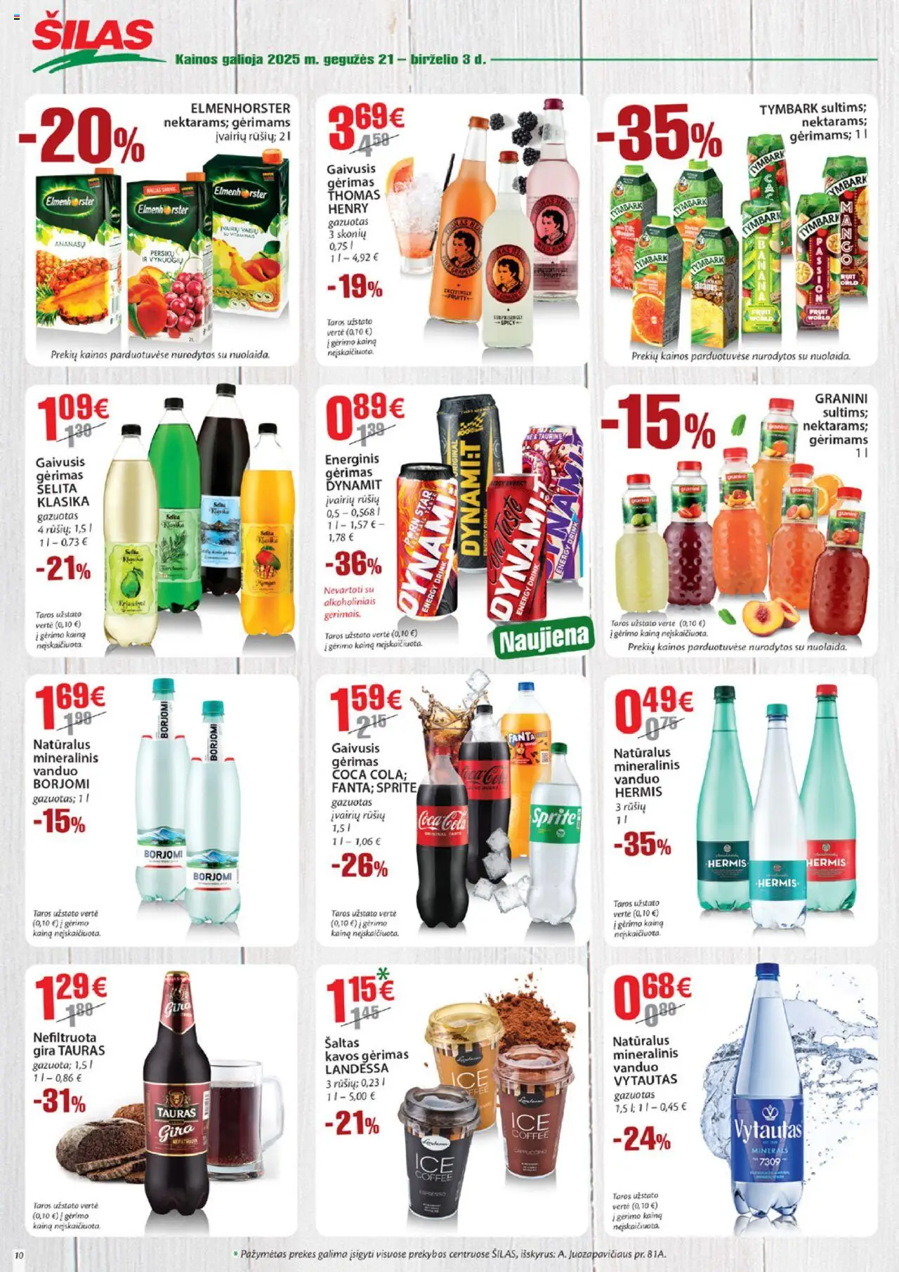 Šilas leidinys│galioja nuo 21.05.2025 | Puslapis: 10