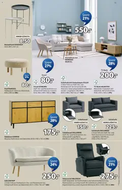 JYSK Angebote gültig ab 13.08.2025 | Seite: 13 | Produkte: Sofa, Sessel