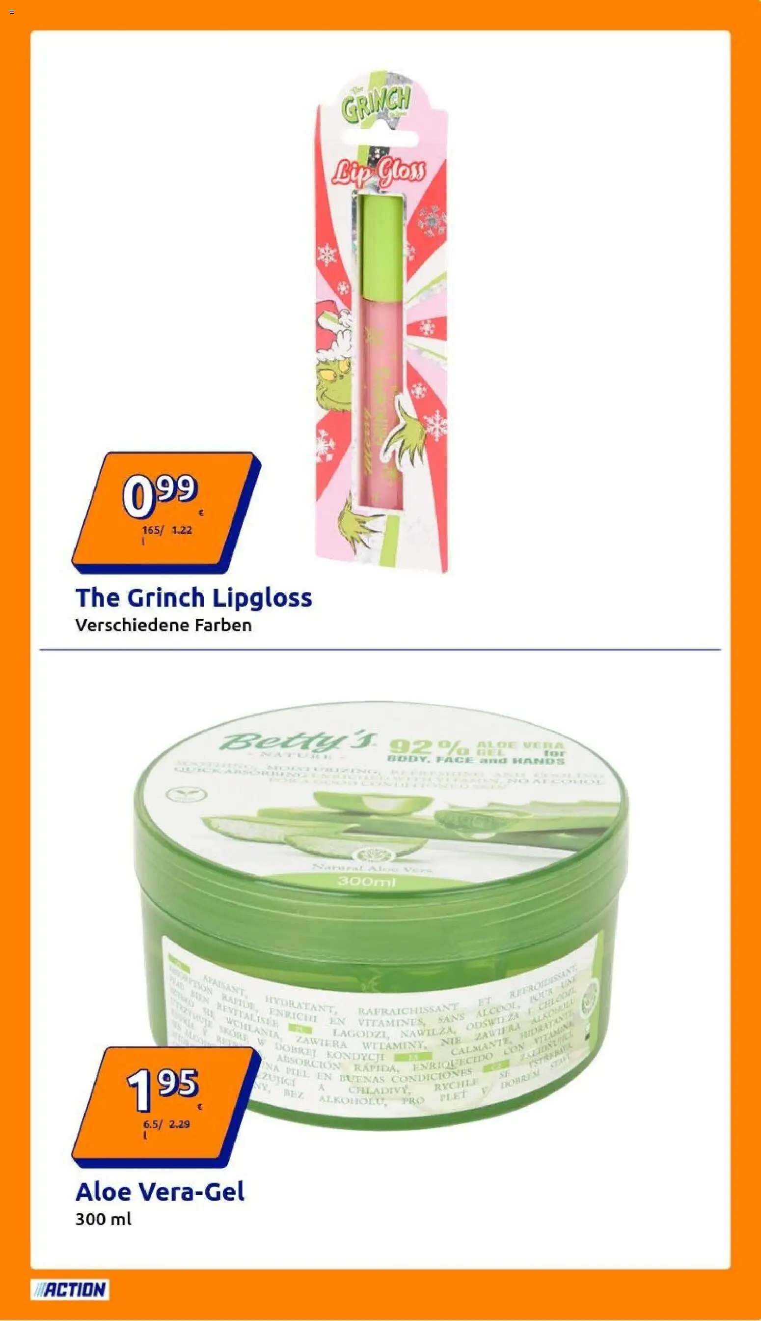 Action Flugblatt gültig ab 22.10.2025 | Seite: 19 | Produkte: Lipgloss