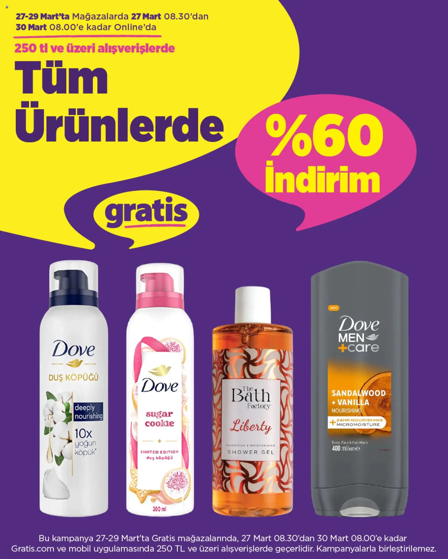 Gratis İndirim - 27.03.2026 tarihinden itibaren geçerlidir | Sayfa: 4 | Ürünler: Duş