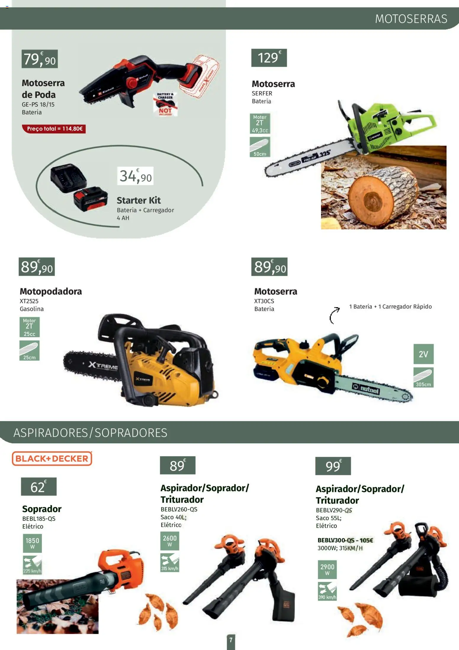 E.Leclerc folheto Jardim Lordelo │ válido de 23.03.2026 | Página: 7 | Produtos: Bateria