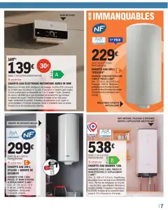 Brico E.Leclerc - Prévisualisation de Brico E.Leclerc catalogue valide à partir de 27.01.2026 | Page: 7 | Produits: Robinet, Lavabo