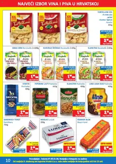 Vrutak - Katalog - Pregled kataloga iz trgovine Vrutak, vrijedi od 13.10.2025 | Stranica: 10 | Proizvodi: Špinat, Grah, Toast, Šećer