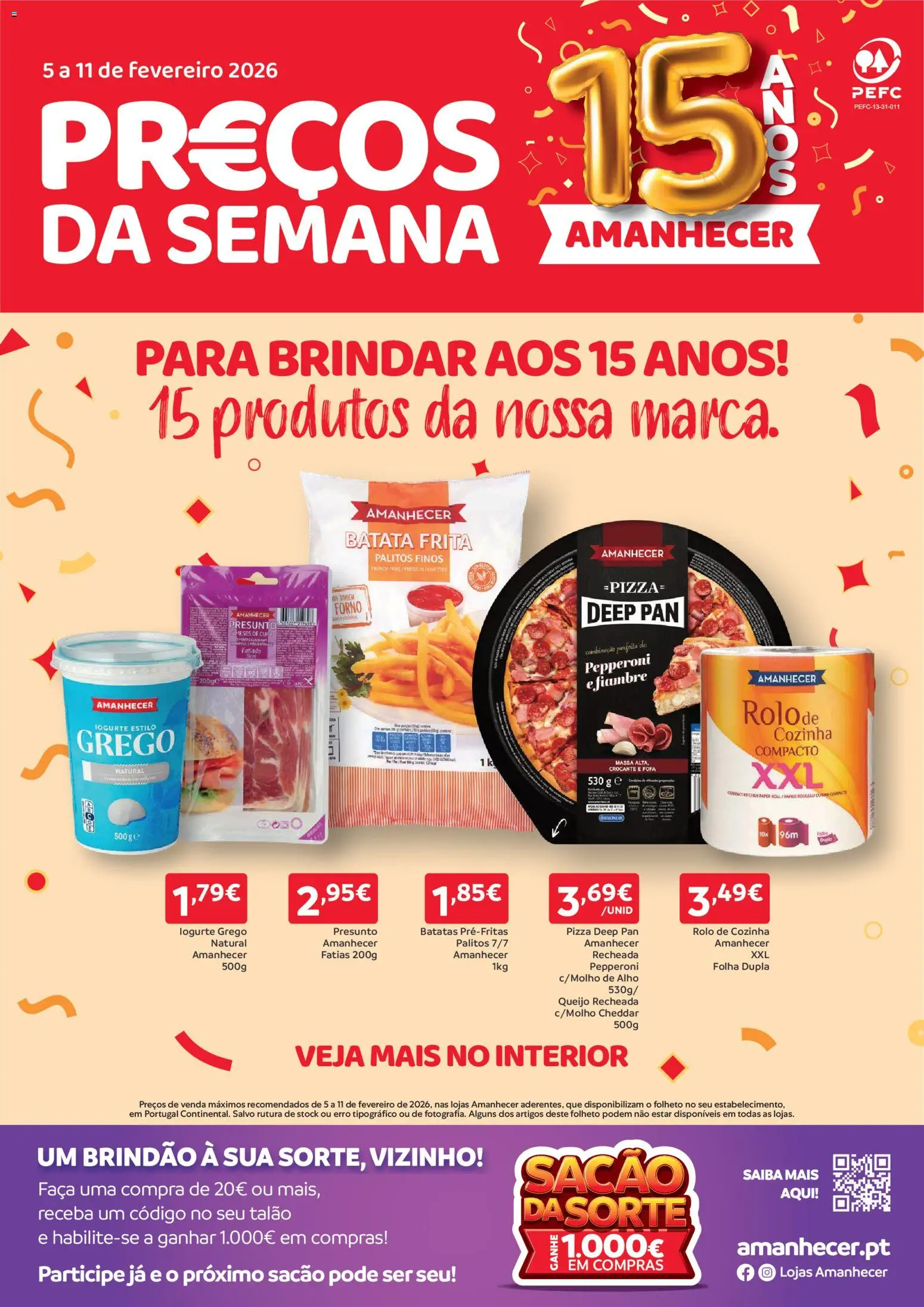 Amanhecer folheto │ válido de 05.02.2026 | Página: 1