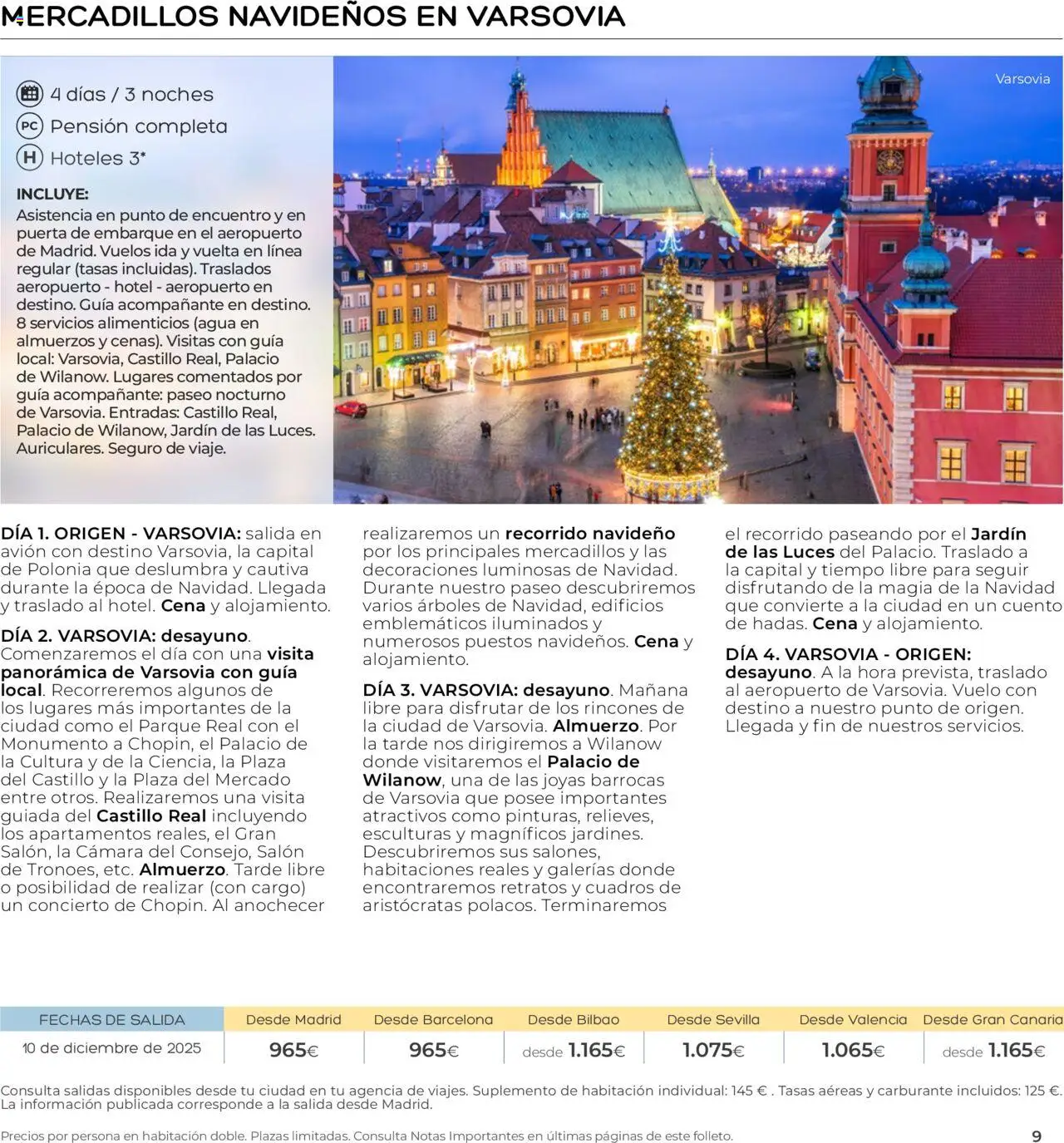 Viajes El Corte Inglés - Club de Vacaciones - Vacaciones Económicas Personalizado │ válido desde el 01.09.2025 | Página: 9 | Productos: PC, Cámara