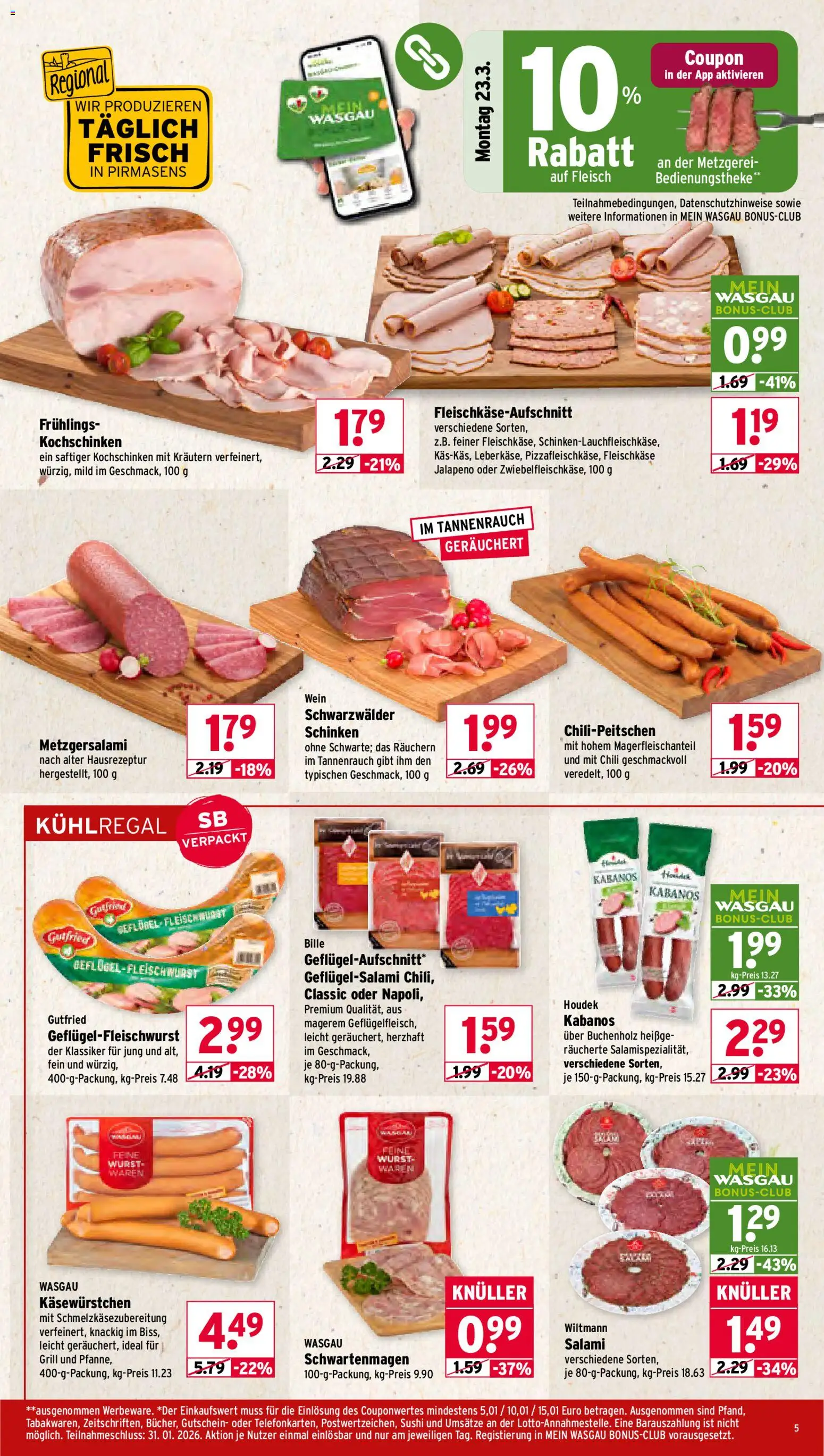 Wasgau Prospekt 	 – gültig ab 23.03.2026 | Seite: 5