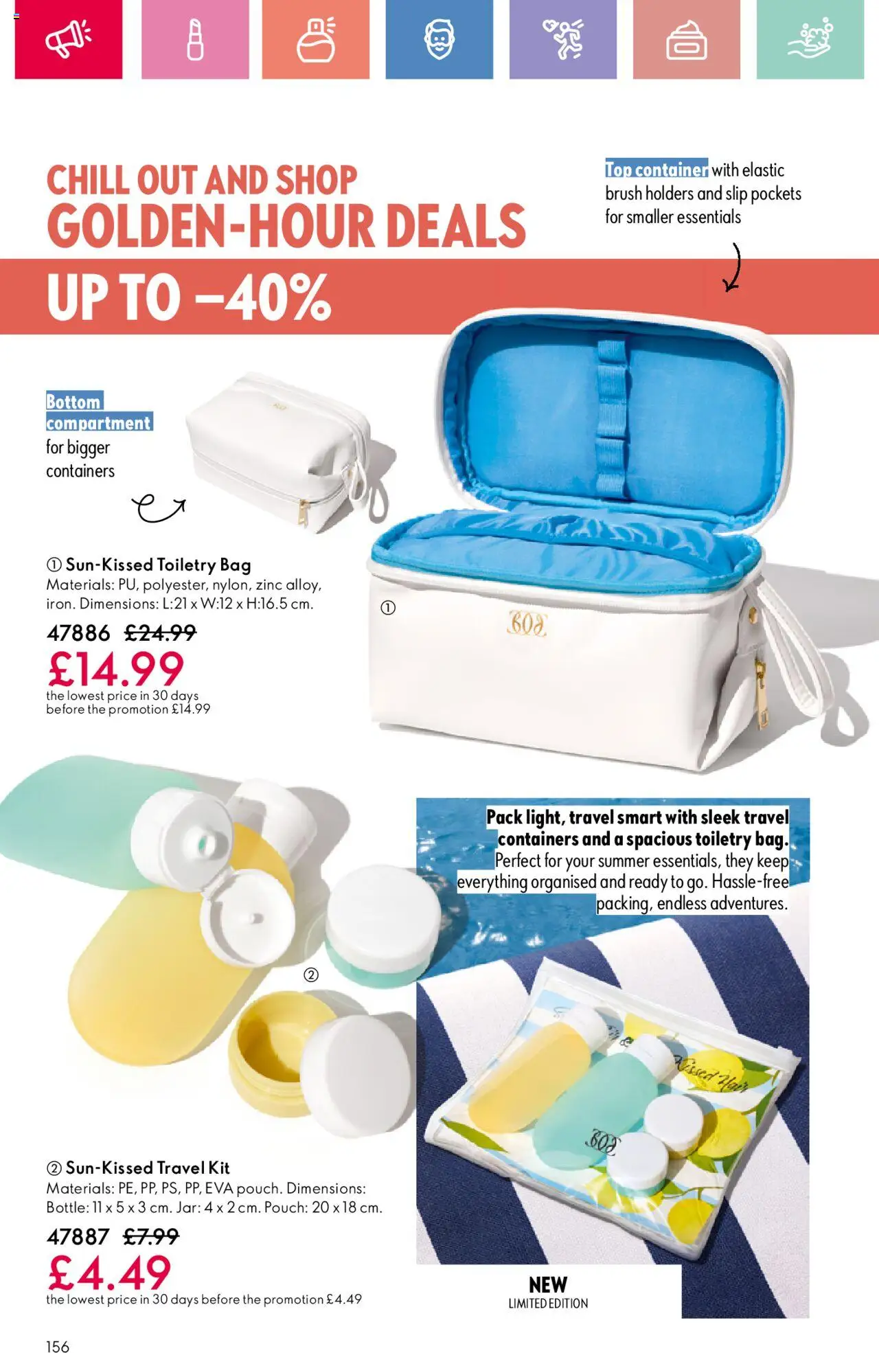  | Page: 156 | Products: Brush, Container, Bag