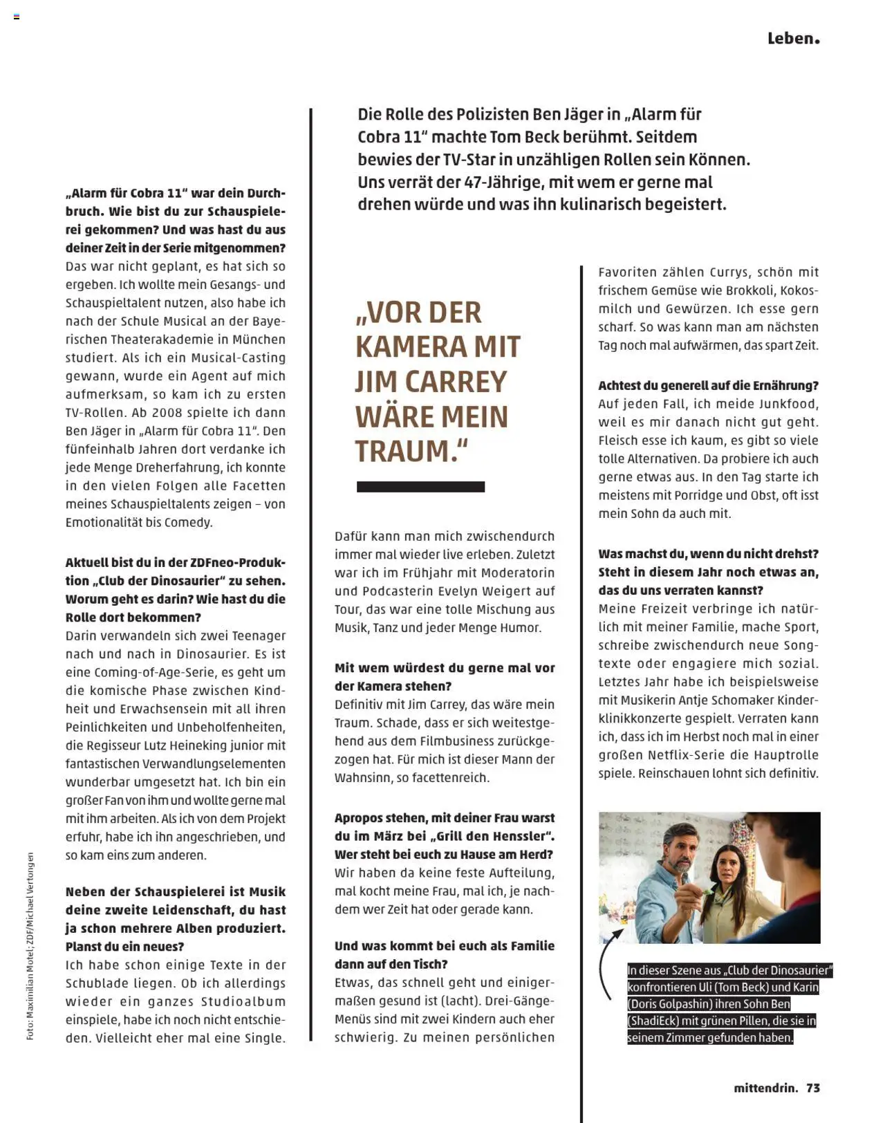 Penny  Kundenmagazin Sommer - gültig ab dem 13.06.2025 | Seite: 73 | Produkte: Milch, Tisch, Gemüse, Fleisch