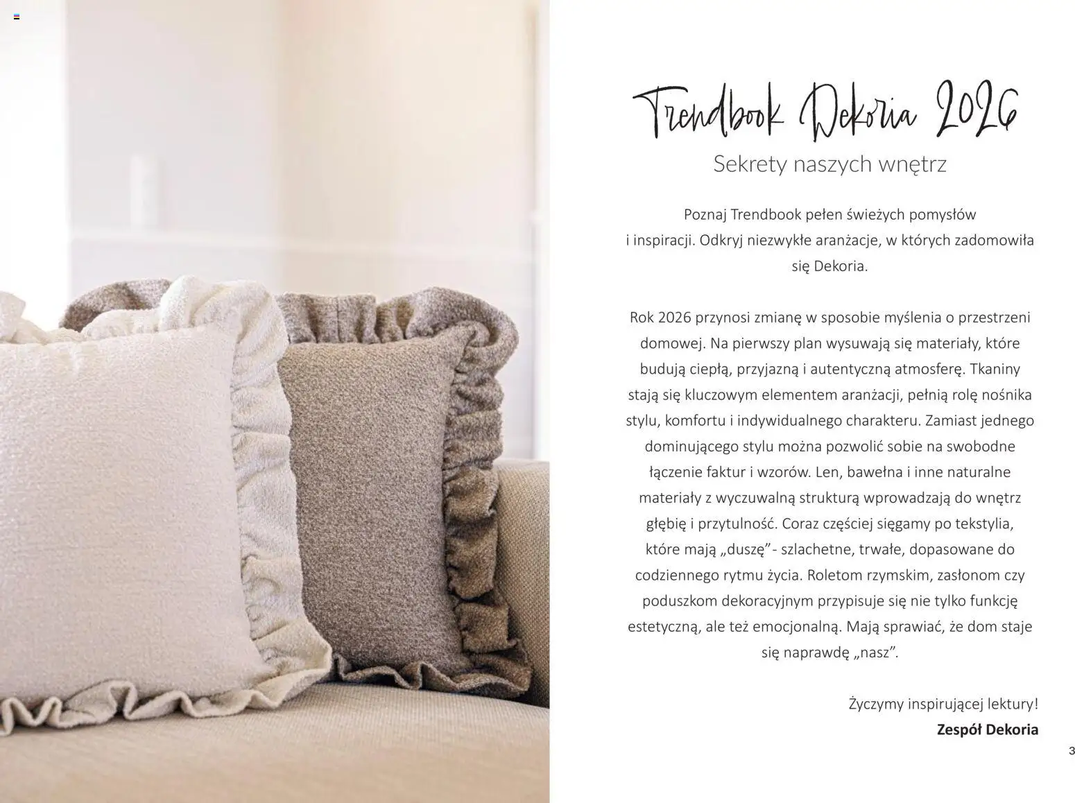 Dekoria Gazetka od 01.02.2026 | Strona: 3