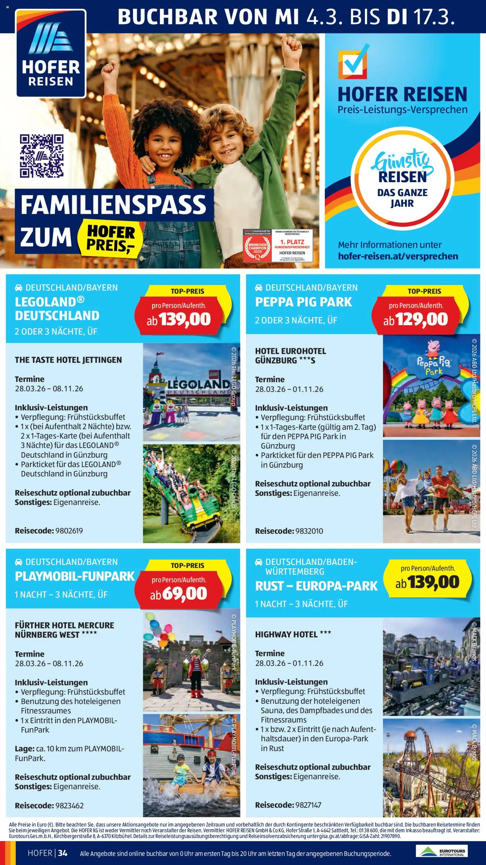 Hofer Flugblatt gültig ab 04.03.2026 | Seite: 42 | Produkte: Uhr