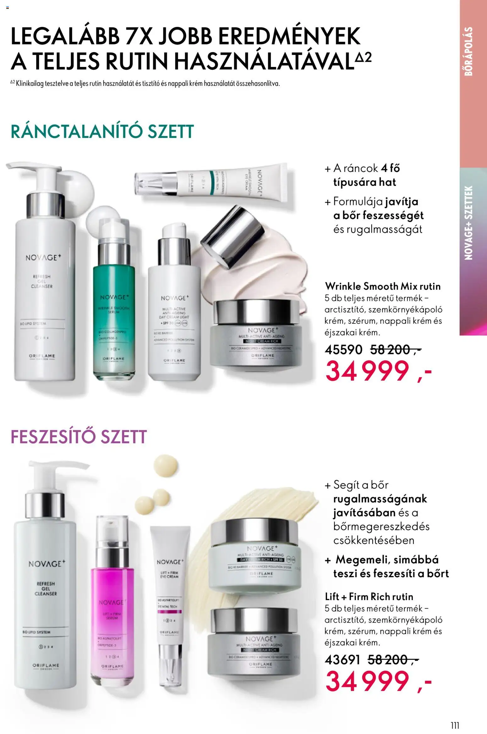 Oriflame akciós ujság - amely érvényes a következő dátumtól: 04.03.2026 | Oldal: 111 | Termékek: Szemkörnyékápoló, Bor