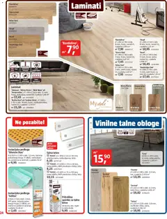 Bauhaus katalog akcije – veljaven od 27.11.2025 | Stran: 24 | Izdelki: Vložki, Laminati, Letev, Podloga