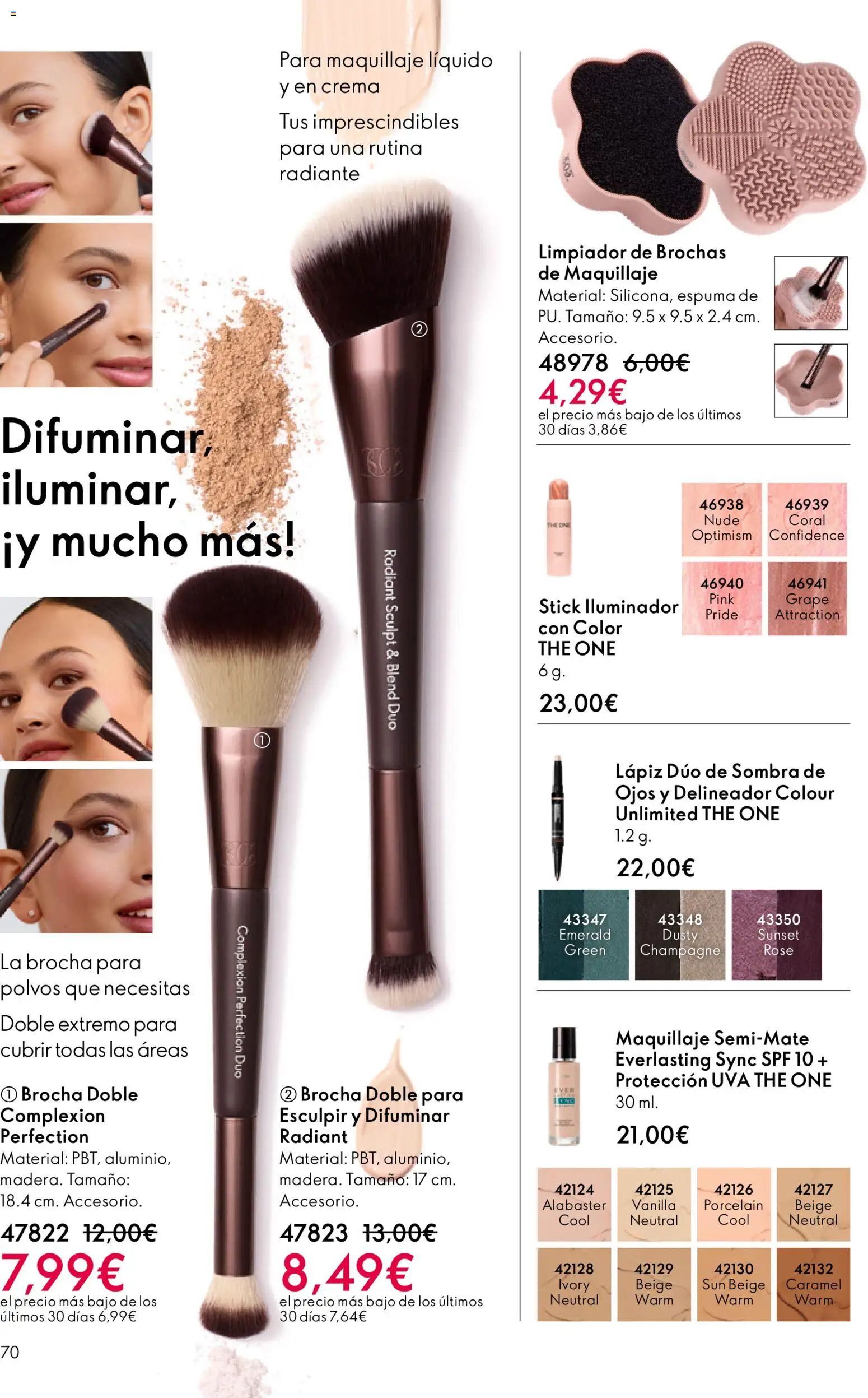 Oriflame - Catálogo Campaña 2 │ válido desde el 28.01.2026 | Página: 70 | Productos: Maquillaje, Sombra, Crema, Sombra de ojos