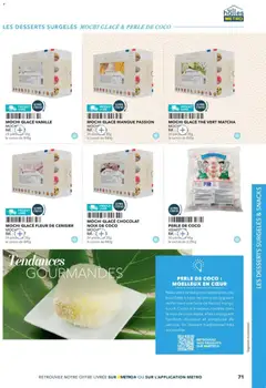 METRO - Prévisualisation de METRO - Restauration asiatique valide à partir de 28.08.2025 | Page: 71 | Produits: Matcha, Mangue, Base, Riz