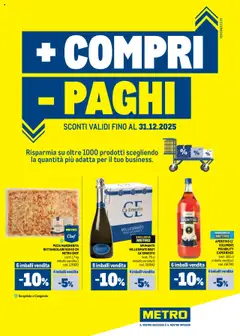 Anteprima del volantino Metro Compri - Paghi catalogo valido a partire dal 09.10.2025