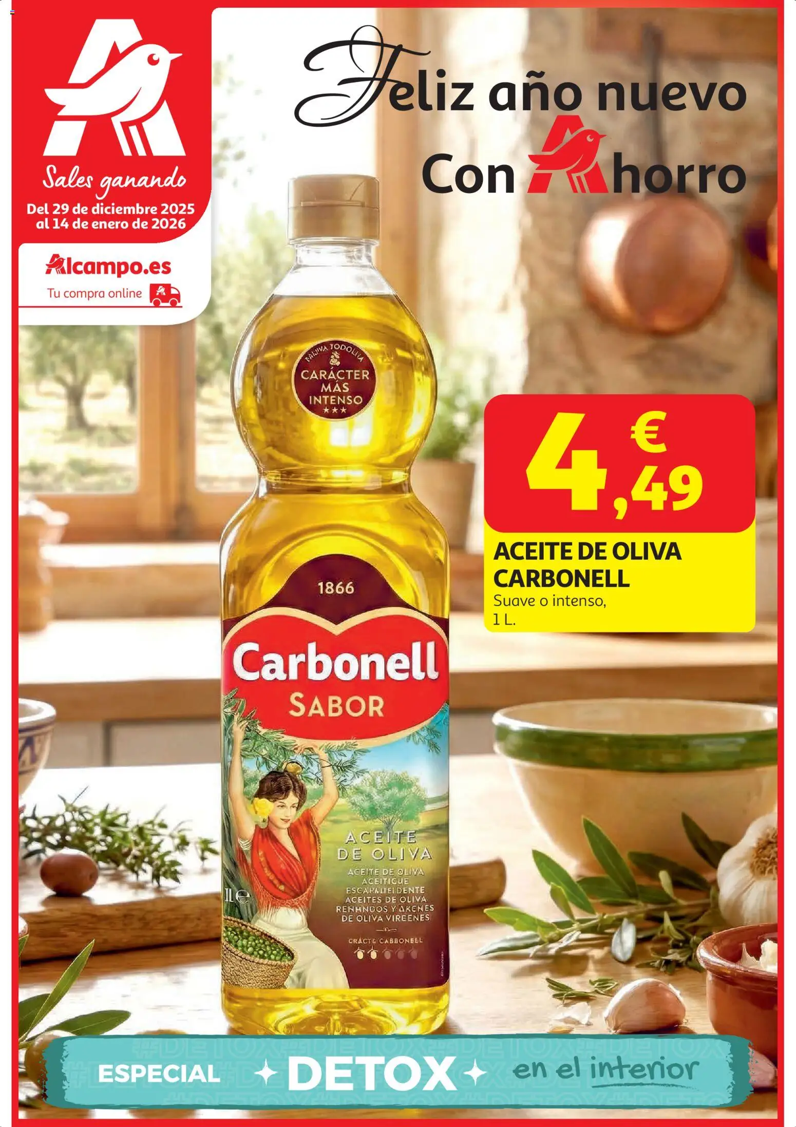 Alcampo - Trafico HP │ válido desde el 29.12.2025 | Página: 1 | Productos: Aceite, Aceite de oliva