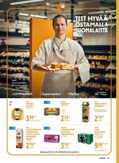 K-Supermarket-mainoslehti voimassa 05.11.2025 alkaen | Sivu: 63 | Tuotteet: Juusto, Olut