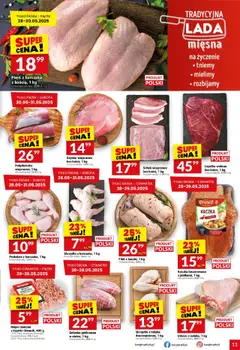 Twój Market Gazetka od 28.05.2025 | Strona: 11 | Produkty: Schab, Kaczka, Kaczka z jabłkami, Szynka