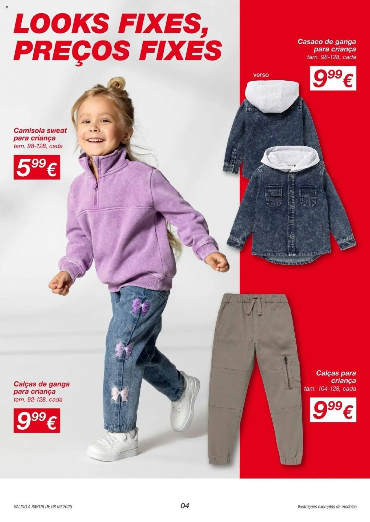 KIK - folheto  │ válido de 07.09.2025 | Página: 4 | Produtos: Casaco, Calças, Camisola