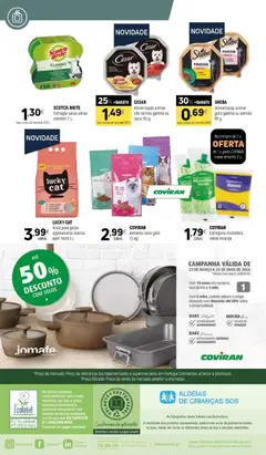 Pré-visualização Coviran - folheto válido de 24.03.2026 | Página: 20 | Produtos: Esfregão, Areia, Salmão