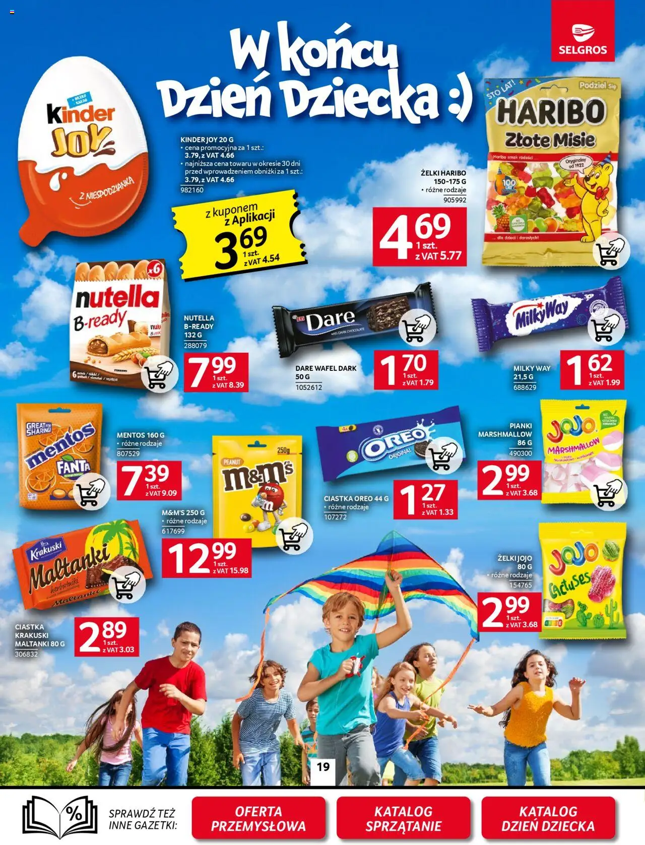 Selgros cash&carry Gazetka od 22.05.2025 | Strona: 19 | Produkty: M&M's, Pianki marshmallow, Żelki, Pianki