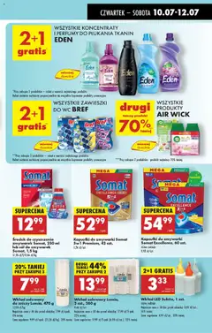 Biedronka gazetka - Oferta W tym tygodniu od 10.07.2025 | Strona: 57 | Produkty: Sól do zmywarek, Cleaner, Perfumy, Kapsułki do zmywarki