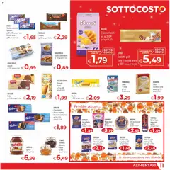 Anteprima del volantino Volantino MerSi Supermercati	 valido a partire dal 29.11.2025 | Pagina: 11 | Prodotti: Frutta, Mandorle, Nocciole, Croissant
