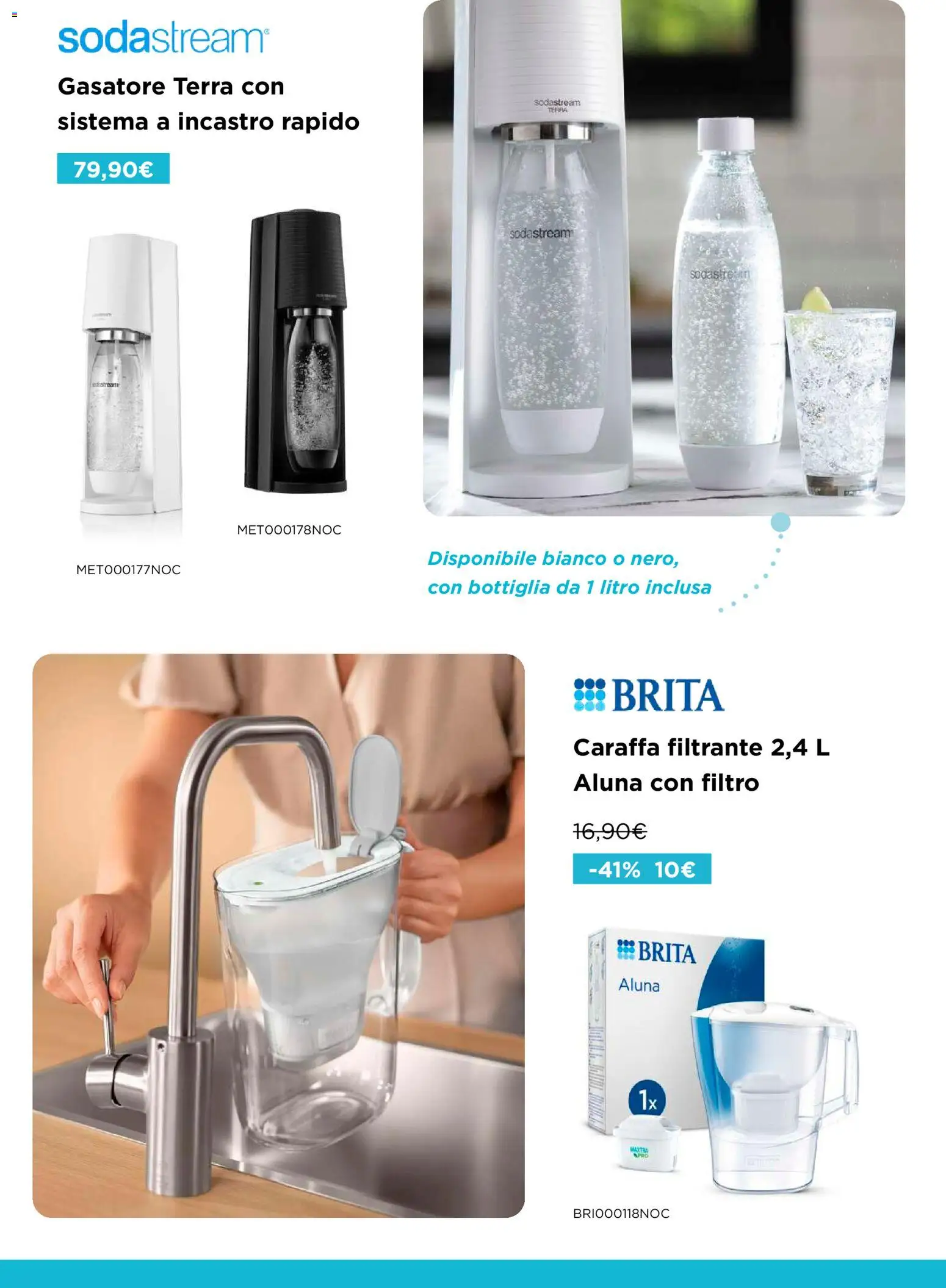 Volantino Kasanova del 21.03.2026 | Pagina: 18 | Prodotti: Caraffa, Gasatore, Bottiglia, Terra