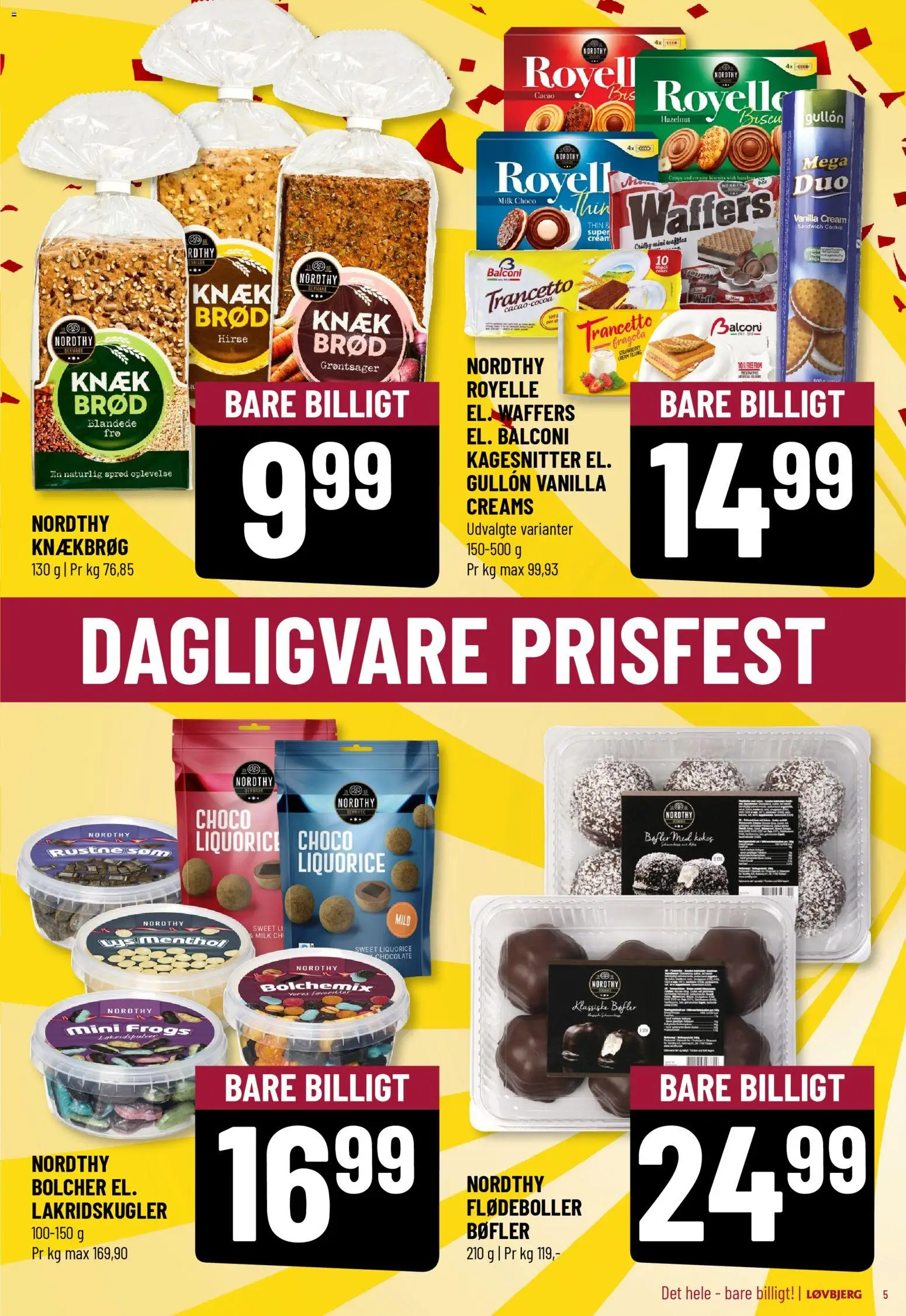 Løvbjerg tilbudsavis – gyldig fra 31.10.2025 | Side: 5 | Produkter: Brød, Flødeboller