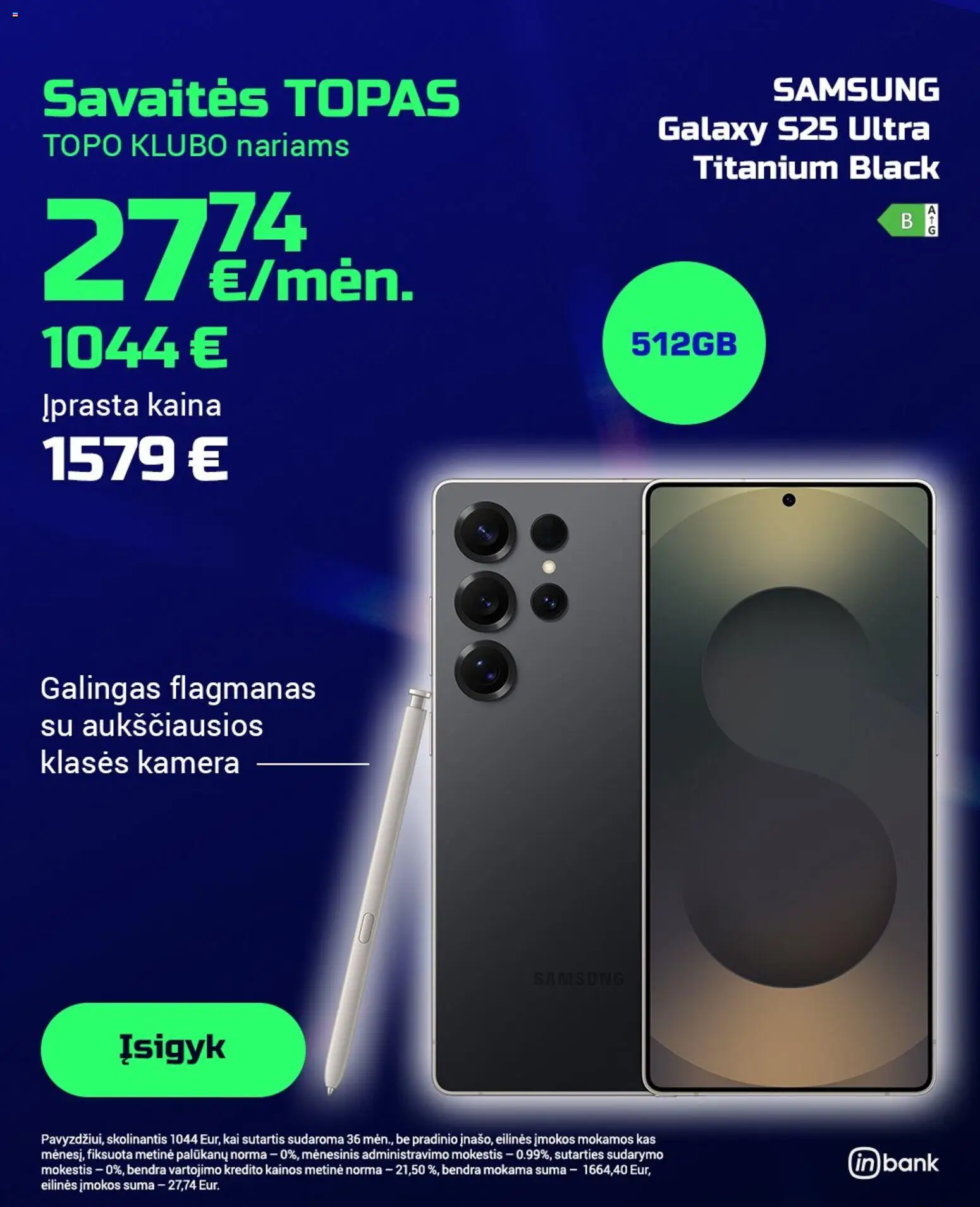 TOPOcentras akcijos nuo 20.01.2026 | Puslapis: 1 | Prekių: Kamera