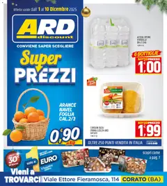 Anteprima del volantino ARD Discount Corato catalogo valido a partire dal 01.12.2025