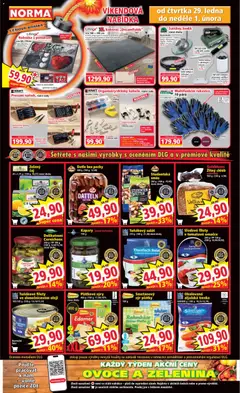 Náhled letáku Norma leták od 26.01.2026 | Strana: 8 | Produkty: Chléb, Budík, Lampa, Tuňákový salát