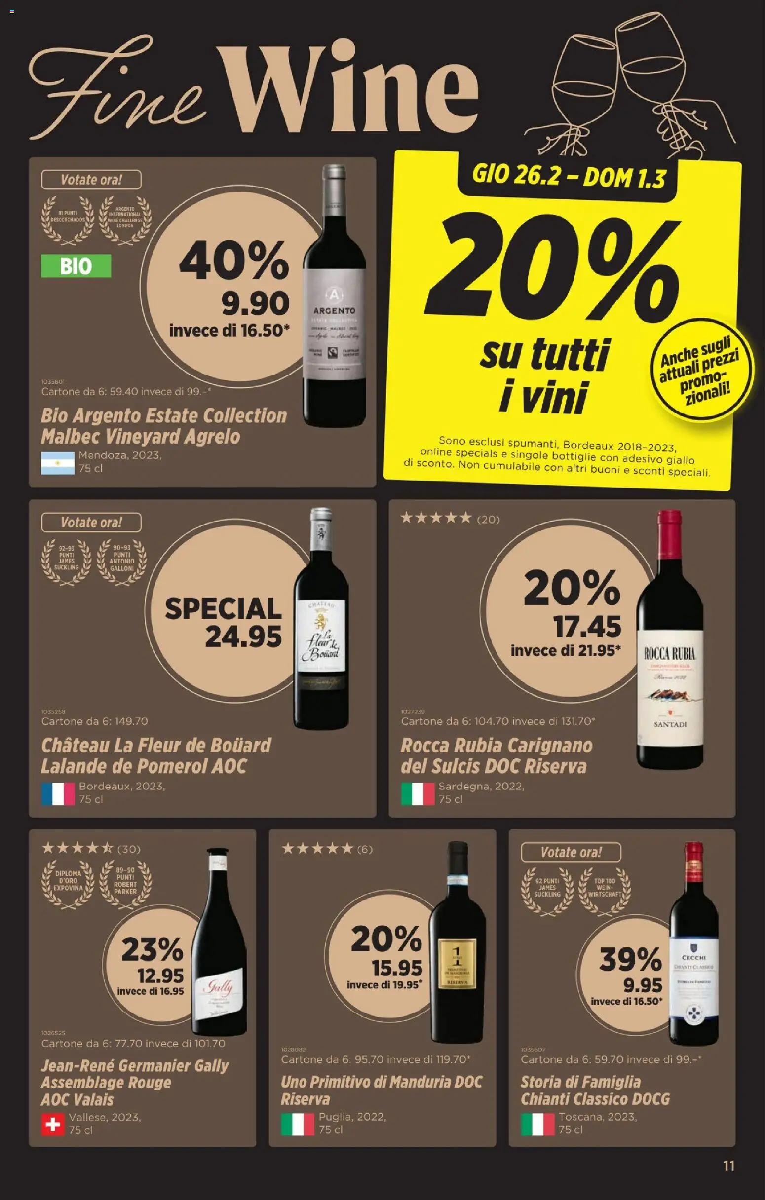 Denner Aktionen IT – gültig ab 26.02.2026 | Seite: 11 | Produkte: Rouge, Top