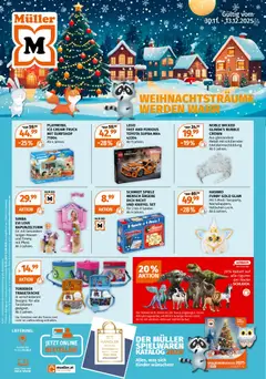 Müller Weihnachtsträume Werden Wahr  ab 30.11.2025 gültig