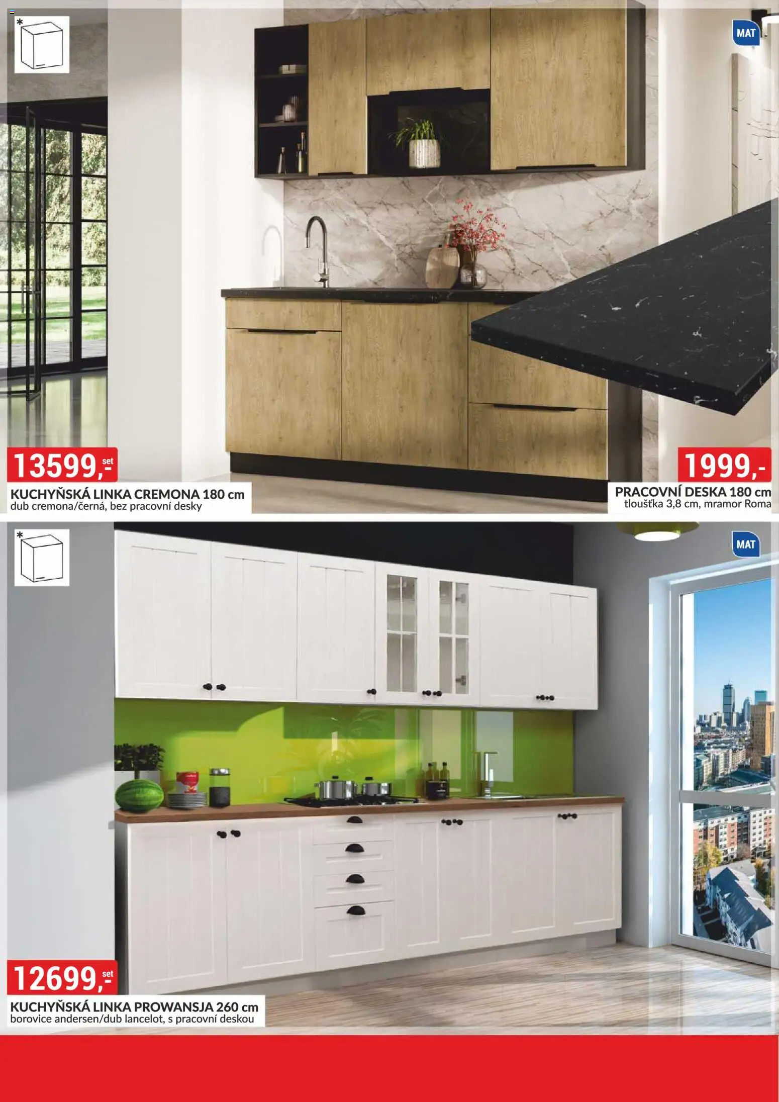 BAUMAX leták - Bydlení na míru podle vašeho stylu od 01.02.2026 | Strana: 5 | Produkty: Kuchyňská linka, Pracovní deska, Desky