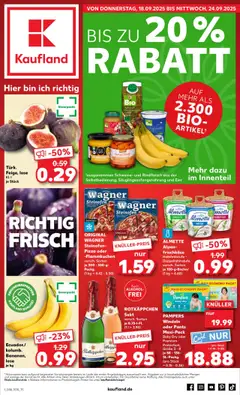 Kaufland DE - DE Folder Köln - Voorbeeld van een folder van Kaufland DE, geldig van 18.09.2025