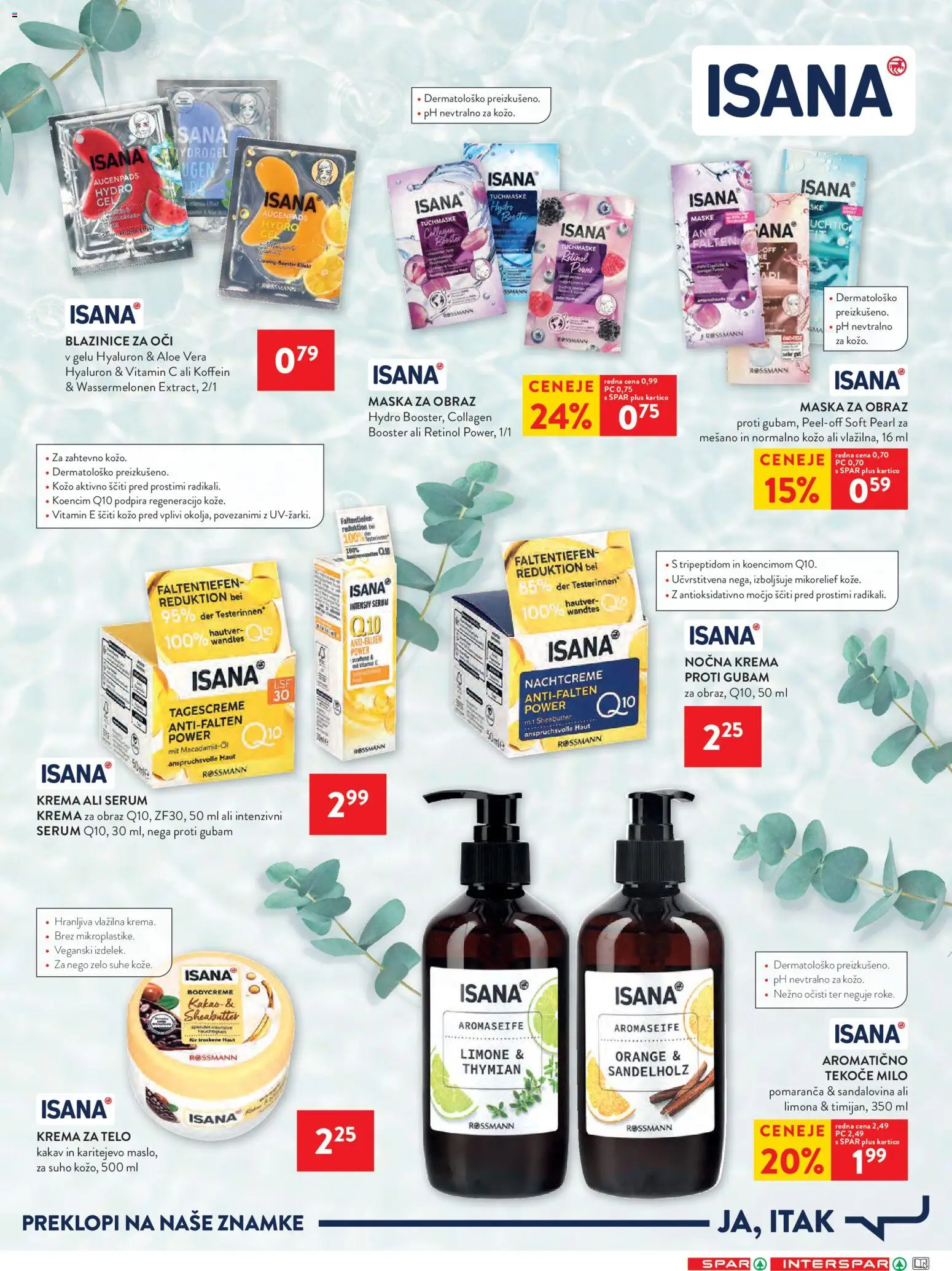 Novi Spar katalog ponudbe – veljaven od 04.02.2026 | Stran: 31 | Izdelki: Kakav, Krema, Maska, Krema za telo