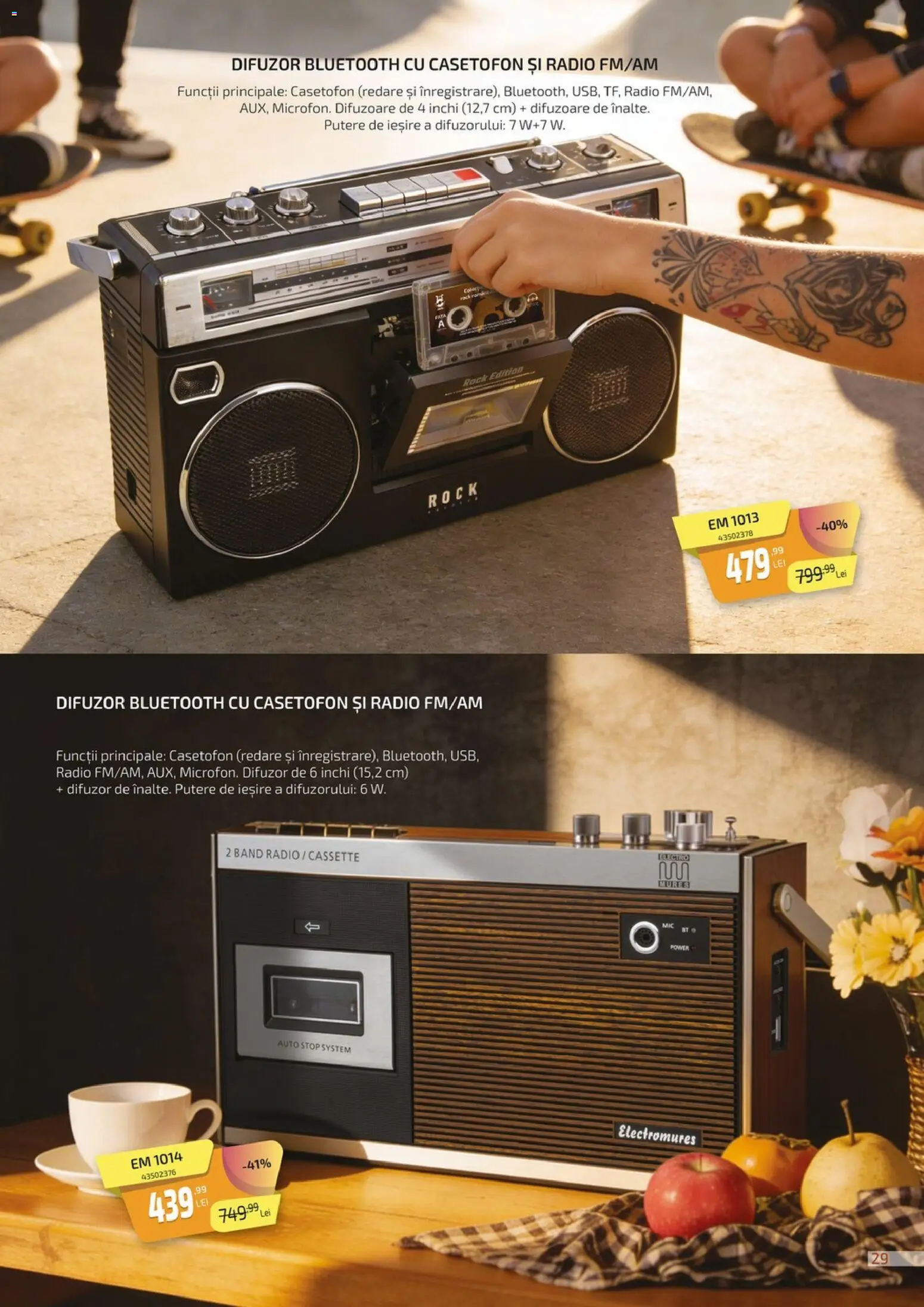 Noul catalog Carrefour – valabil de la 27.02.2026 | Pagină: 29 | Produse: Radio, Difuzor