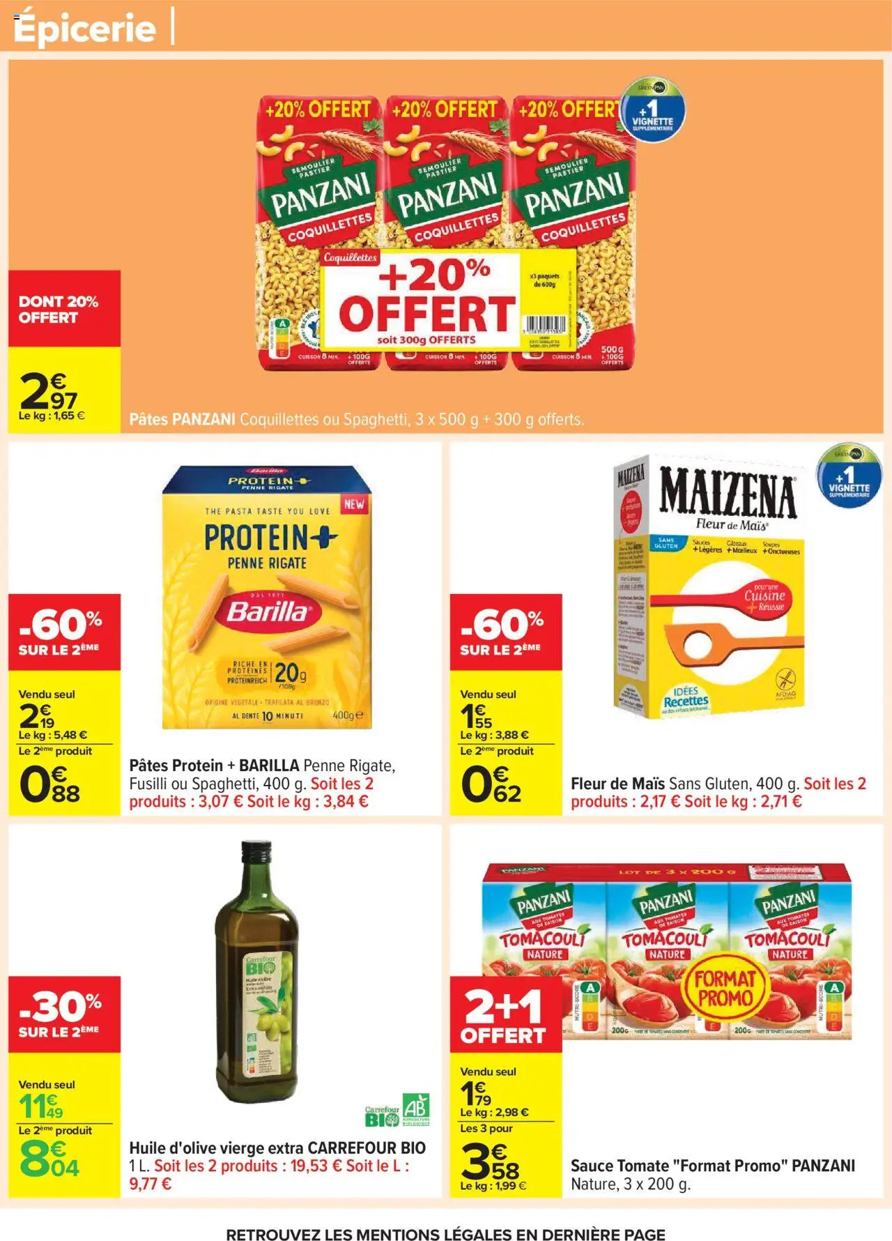 {H1} | Page: 49 | Produits: Huile D'olive, Huile, Tomates, Pâtes