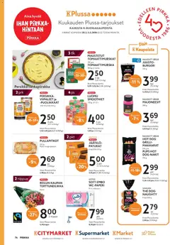 K-Market-mainoslehti voimassa 25.03.2026 alkaen | Sivu: 74
