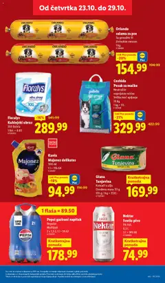 Pepsi gazirani napitak, Regular Multipak 2 x 1,5 l - pregled Lidl kataloga - važi od 23.10.2025 | Strana: 13