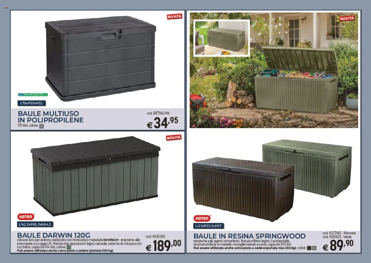 Volantino Brico OK del 03.03.2025 | Pagina: 4 | Prodotti: Baule