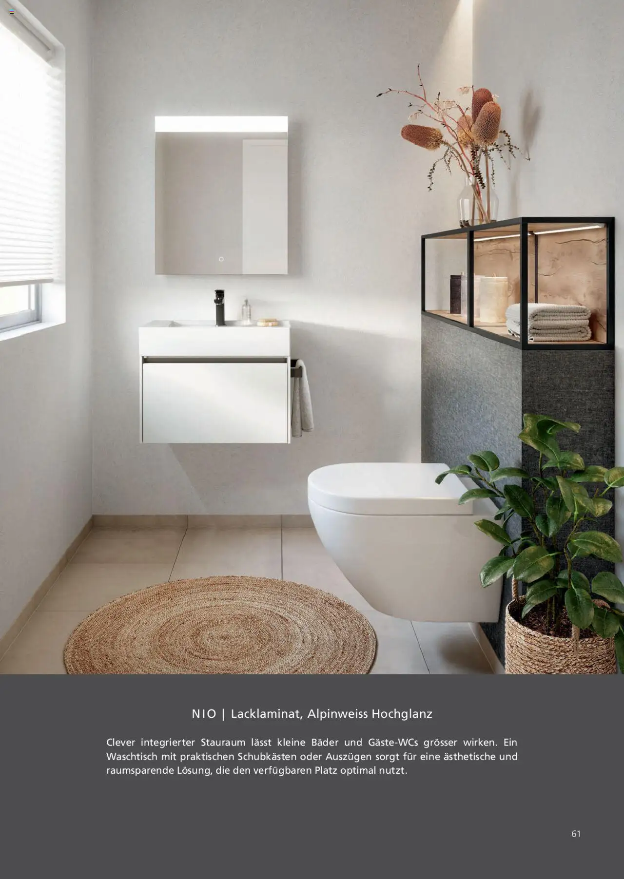 Fust Badezimmermagazin ab 05.05.2025 | Seite: 61 | Produkte: Waschtisch