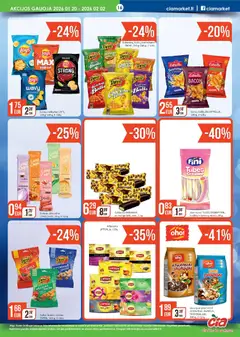 ČIA MARKET leidinys galioja nuo 20.01.2026 | Puslapis: 16 | Prekių: Riešutai, Guminukai, Saldainiai, Traškučiai