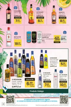 Vista previa Eroski - Oferta válido desde el 12.03.2026 | Página: 26 | Productos: Licor
