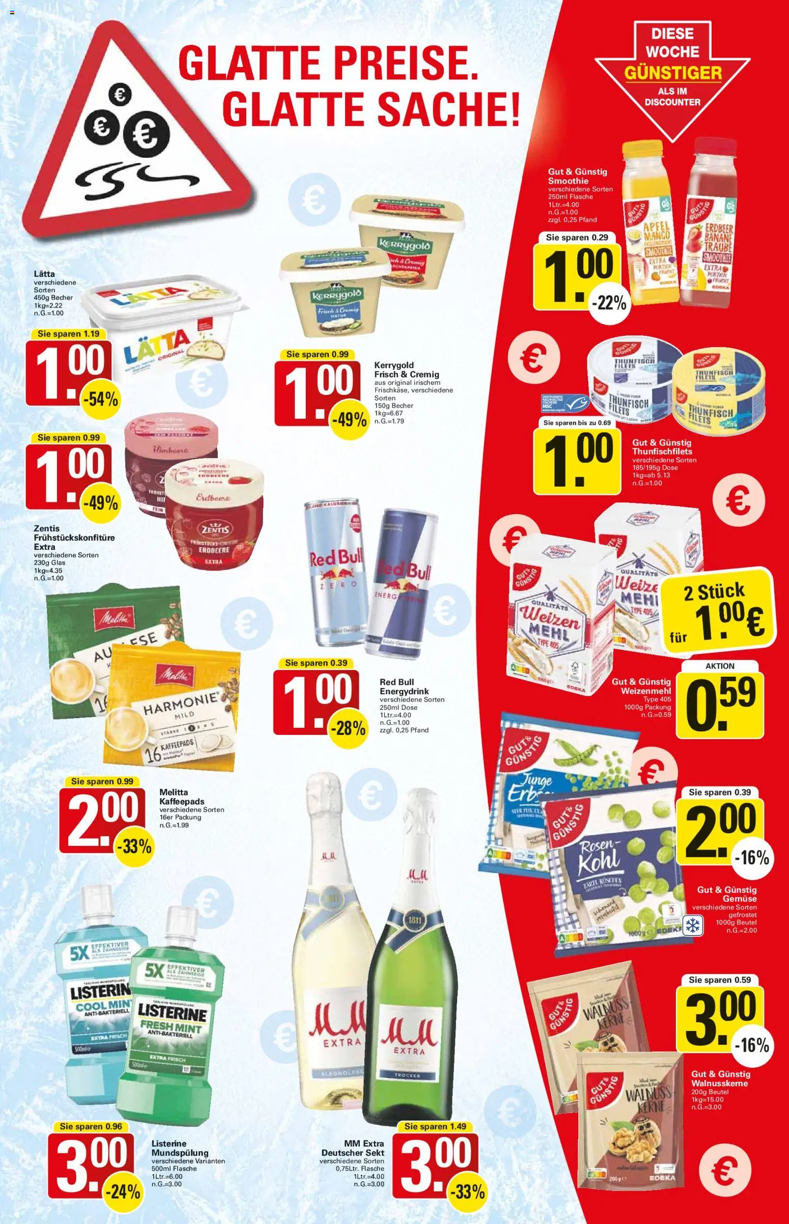 WEZ Prospekt – gültig ab 24.11.2025 | Seite: 9 | Produkte: Melitta, Sekt, Weizenmehl, Gemüse