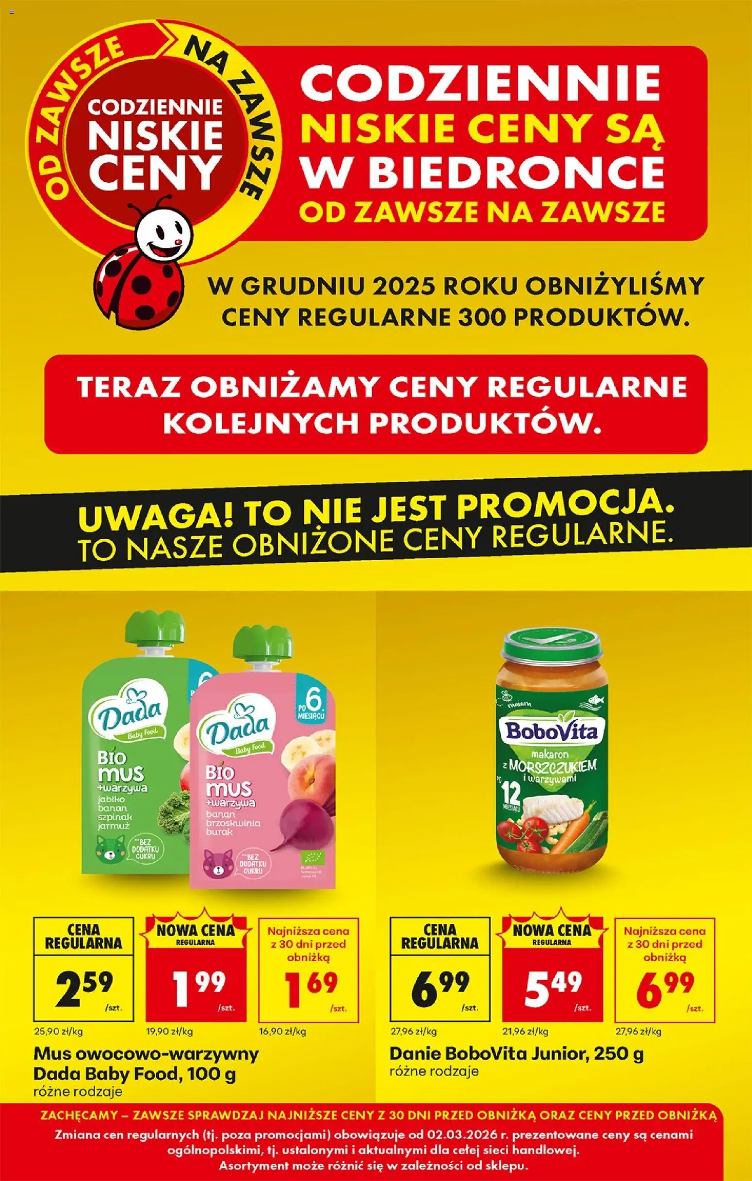 Biedronka Polsko leták od 02.03.2026 | Strana: 10 | Produkty: Banán